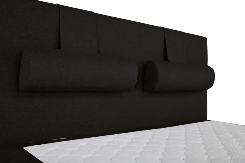 Sänkypaketti Romance Lyx 160x200 - Musta - Huonekalut - Sänky - Jenkkisängyt