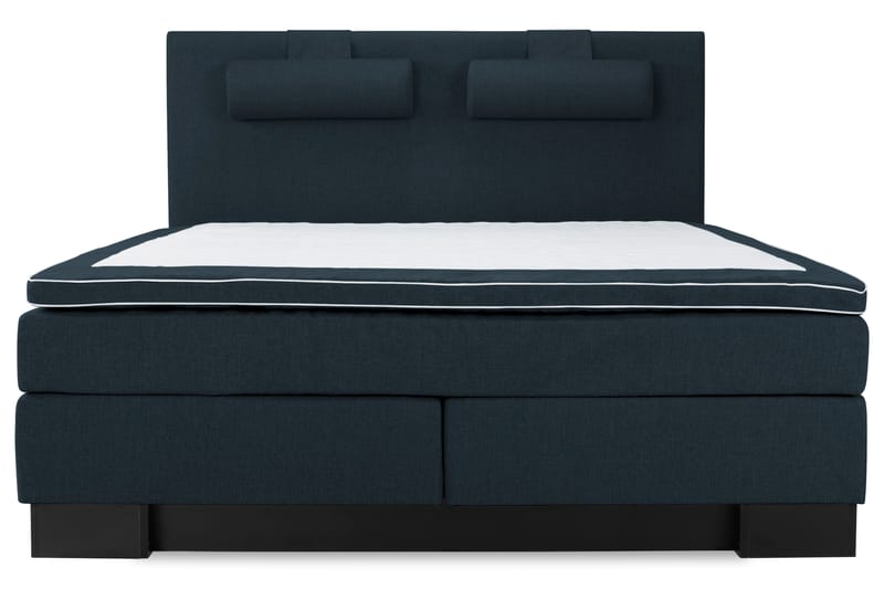 Sänkypaketti Romance Lyx 160x200 - Tummansininen - Huonekalut - Sänky - Jenkkisängyt