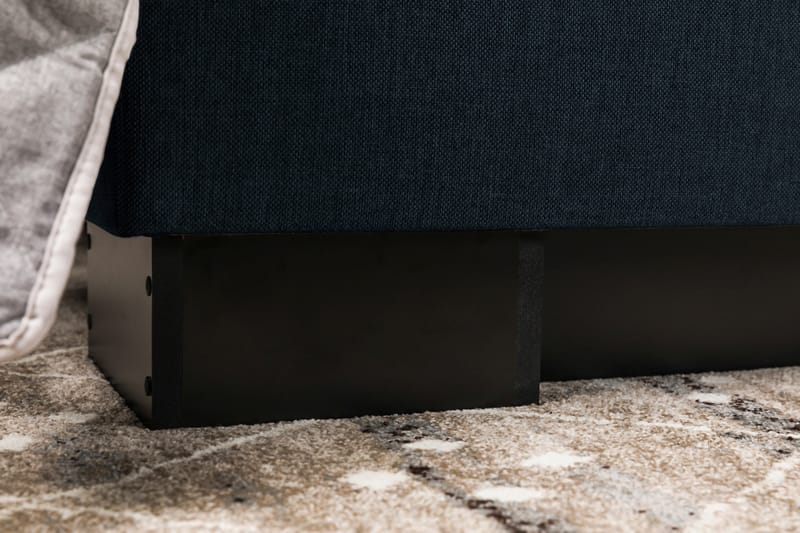 Sänkypaketti Romance Lyx 160x200 - Tummansininen - Huonekalut - Sänky - Jenkkisängyt
