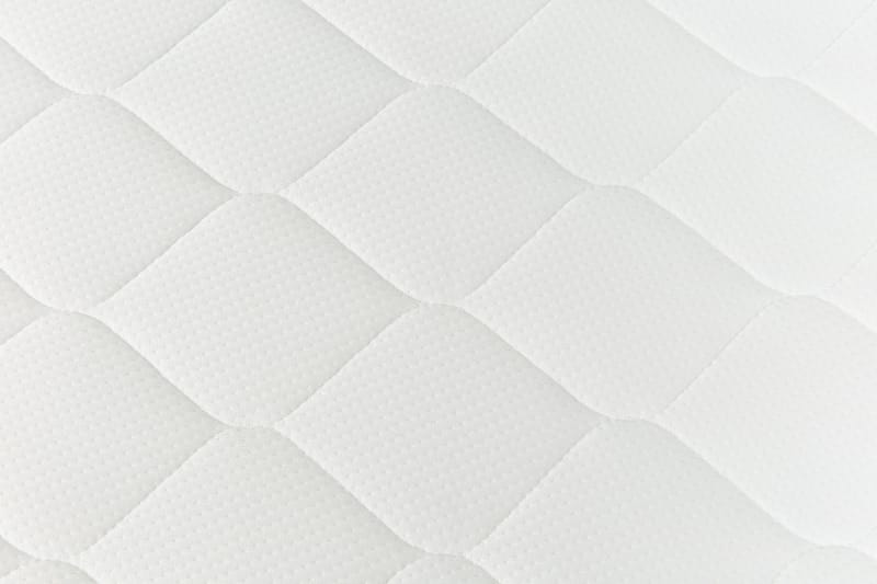 Sänkypaketti Romance Lyx 180x200 Keinonahka/kangas - Musta/Kangas Tammi kulmikas - Huonekalut - Sänky - Jenkkisängyt