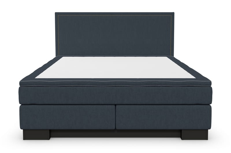 Sänkypaketti Romance Lyx 180x210 Cesaro Sängynpääty Suora - Tummansininen - Huonekalut - Sänky - Jenkkisängyt