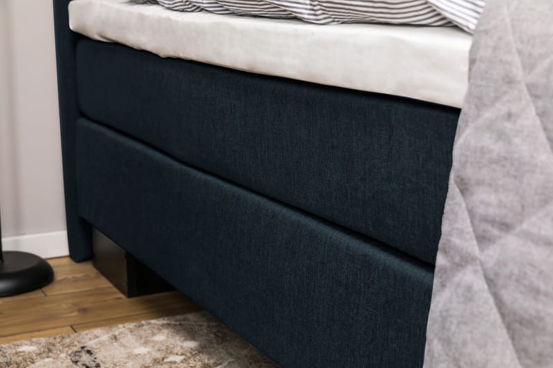 Sänkypaketti Romance Lyx 180x210 - Tummansininen - Huonekalut - Sänky - Jenkkisängyt