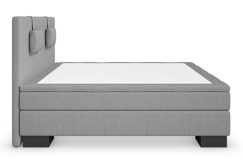 Sänkypaketti Romance Lyx 180x210 - Vaaleanharmaa - Huonekalut - Sänky - Jenkkisängyt