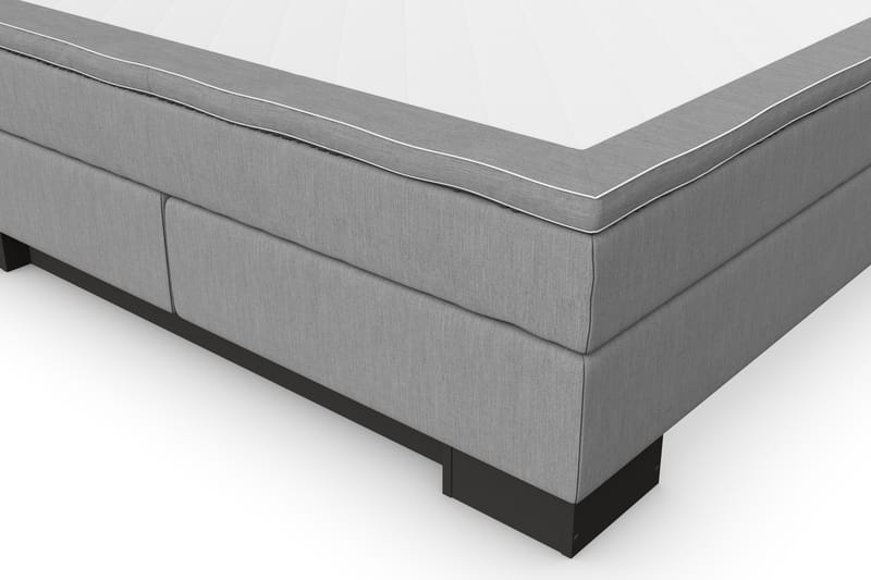 Sänkypaketti Romance Lyx 180x210 - Vaaleanharmaa - Huonekalut - Sänky - Jenkkisängyt