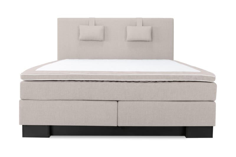 Sänkypaketti Romance Lyx 210x210 - Beige - Huonekalut - Sänky - Jenkkisängyt