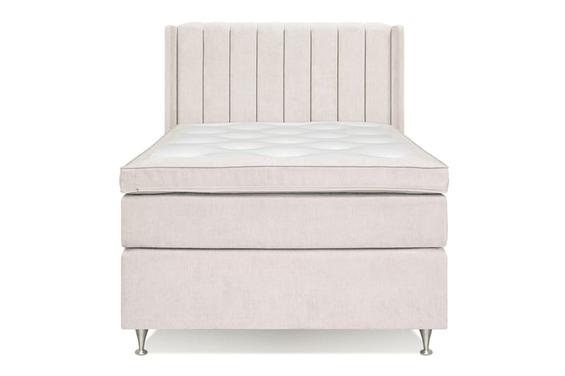 Sänkypaketti Paraiso 105x200 cm Kiinteä - Vaalea beige - Huonekalut - Sänky - Sänkypaketti