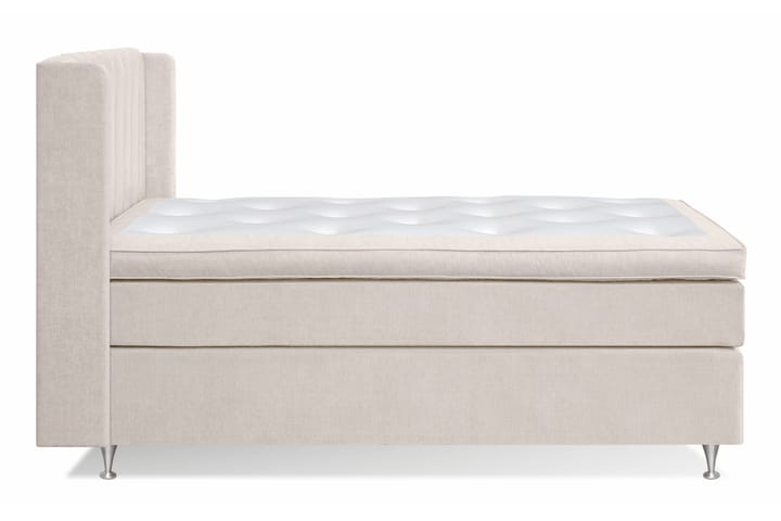 Sänkypaketti Paraiso 140x200 cm Medium - Vaalea beige - Sänkypaketti - Sängyt säilytystilalla