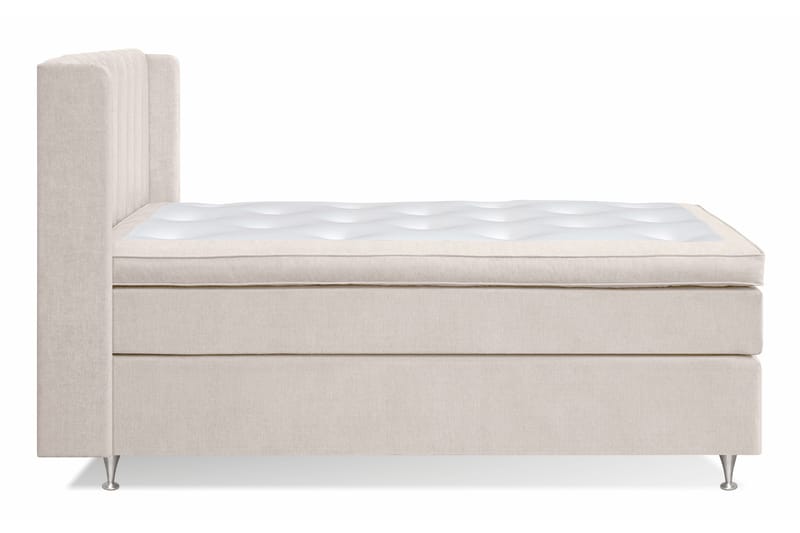 Sänkypaketti Paraiso 105x200 cm Kiinteä - Vaalea beige - Huonekalut - Sänky - Sänkypaketti