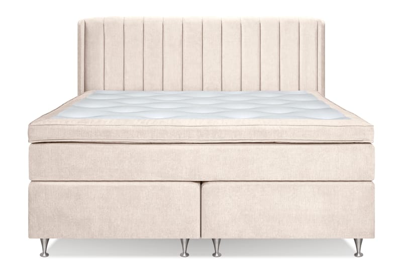 Sänkypaketti Paraiso 180x200 cm Kiinteä - Vaalea beige - Huonekalut - Sänky - Sänkypaketti