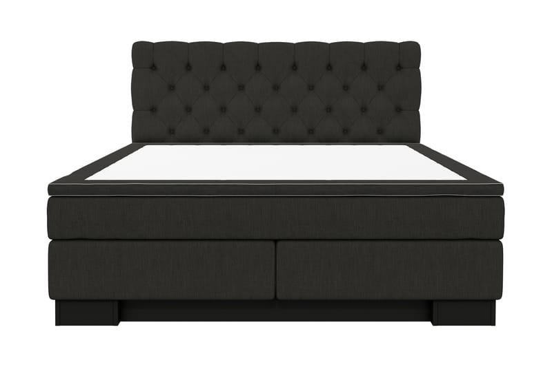 SINNEBO Lyx Sänkypaketti 160x200 Musta - Huonekalut - Sänky - Jenkkisängyt