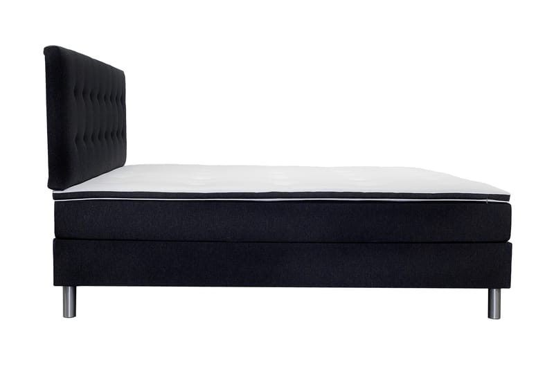 Täydellinen sänkypaketti, jenkkisänky Sunny-sänkypaketti 140x200 Musta - Huonekalut - Sänky - Sänkypaketti