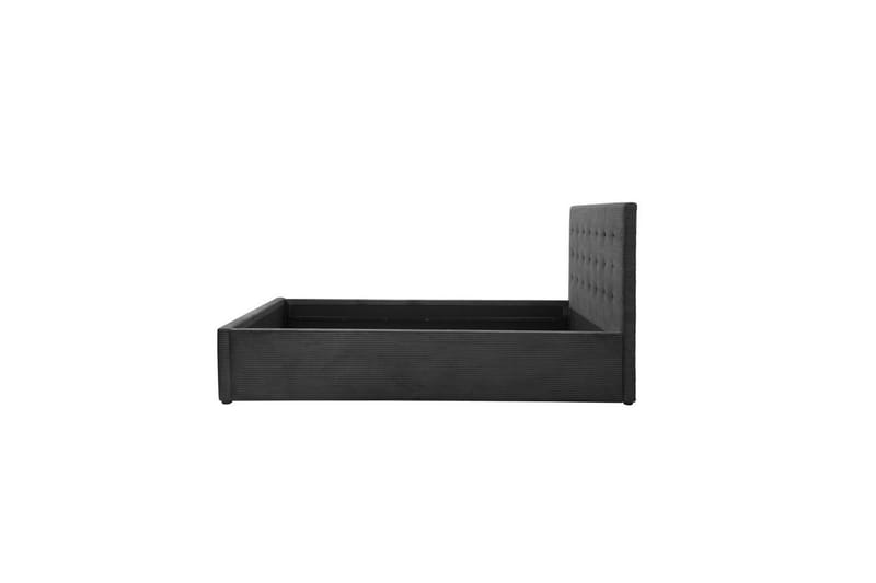 Sänkyrunko ja sängynrunko Loft24 Hamar-sänkyrunko Antrasiitti 140x200 - Huonekalut - Sänky - Sänkykehikot & sängynrungot
