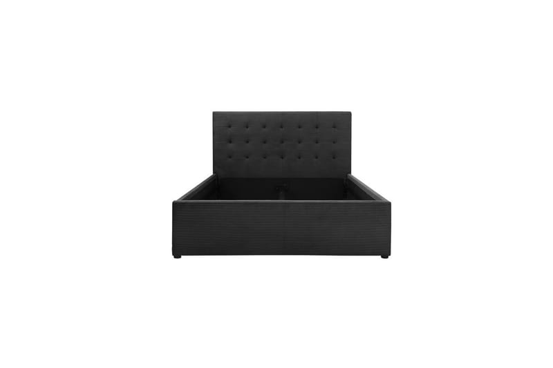 Sänkyrunko ja sängynrunko Loft24 Hamar-sänkyrunko Antrasiitti 140x200 - Huonekalut - Sänky - Sänkykehikot & sängynrungot