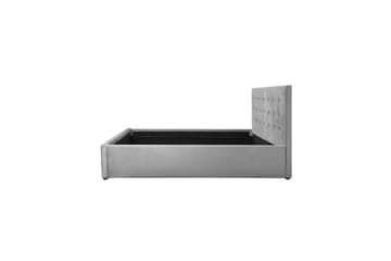 Sänkyrunko ja sängynrunko Loft24 Hamar-sänkyrunko Harmaa 140x200 - Huonekalut - Sänky - Sänkykehikot & sängynrungot