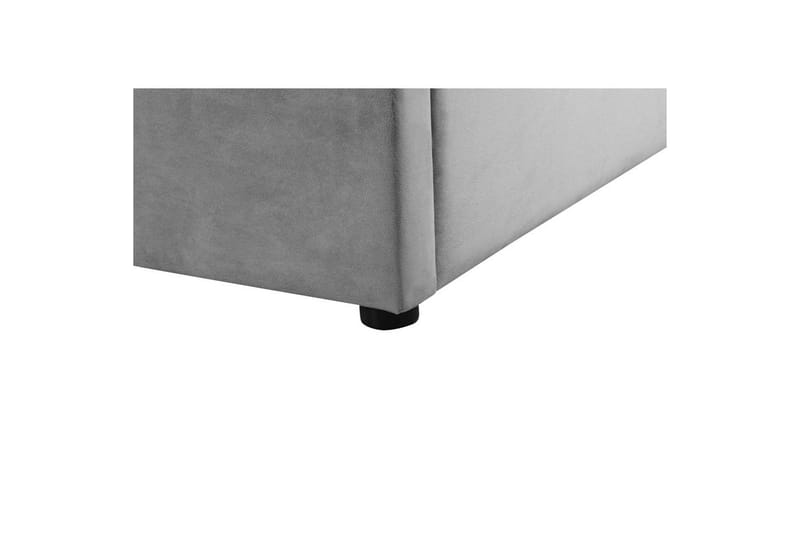 Sänkyrunko ja sängynrunko Loft24 Hamar-sänkyrunko Harmaa 140x200 - Huonekalut - Sänky - Sänkykehikot & sängynrungot