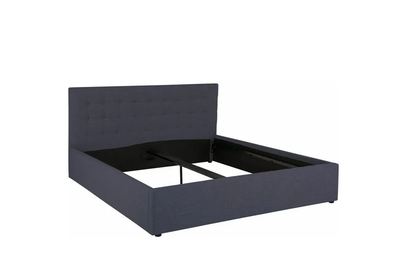 Sänkyrunko ja sängynrunko Loft24 Hamar-sänkyrunko Vaaleanharmaa 200x180 - Huonekalut - Sänky - Sänkykehikot & sängynrungot