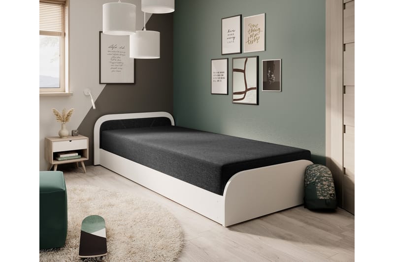 Sänkysetti Säilytyssänky Mayuri 90x180 cm - Valkoinen - Huonekalut - Sänky - Sänkypaketti