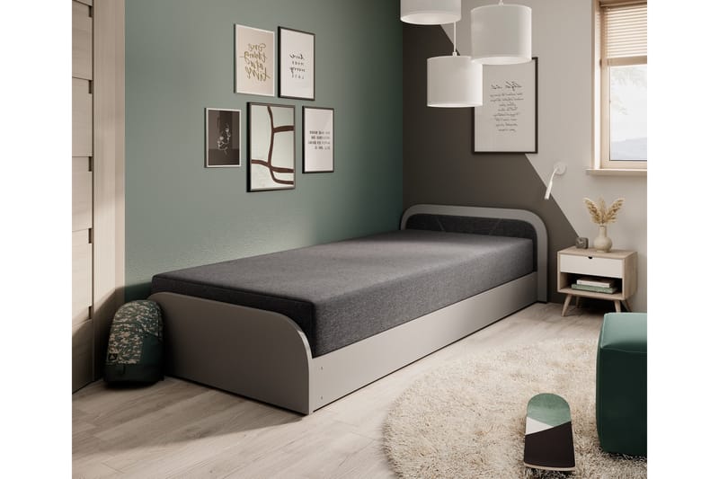 Sänkysetti Säilytyssänky Mayuri 90x180 cm - Valkoinen - Huonekalut - Sänky - Sänkypaketti