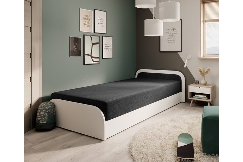 Sänkysetti Säilytyssänky Mayuri 90x180 cm - Valkoinen - Huonekalut - Sänky - Sänkypaketti