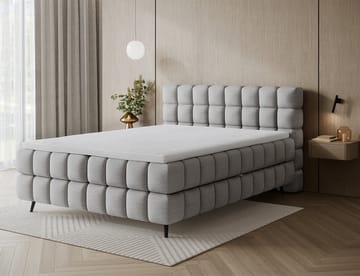 Sabeno sänkypaketti: Bubblig-jenkkisänky säilytystilalla 140x200 cm - musta - Huonekalut - Sänky - Sängyt säilytystilalla