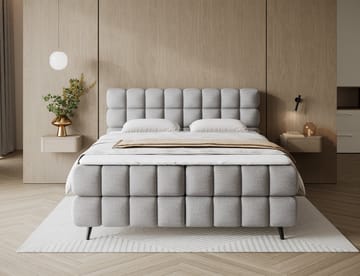 Sabeno sänkypaketti: Bubblig-jenkkisänky säilytystilalla 140x200 cm - musta - Huonekalut - Sänky - Sängyt säilytystilalla