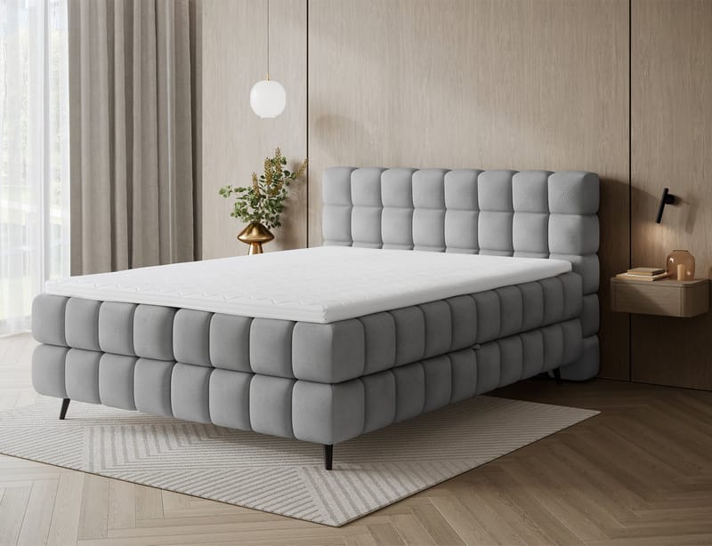 Sabeno sänkypaketti: Bubblig-jenkkisänky säilytystilalla 180x200 cm - Calmora 04 - Huonekalut - Sänky - Sängyt säilytystilalla