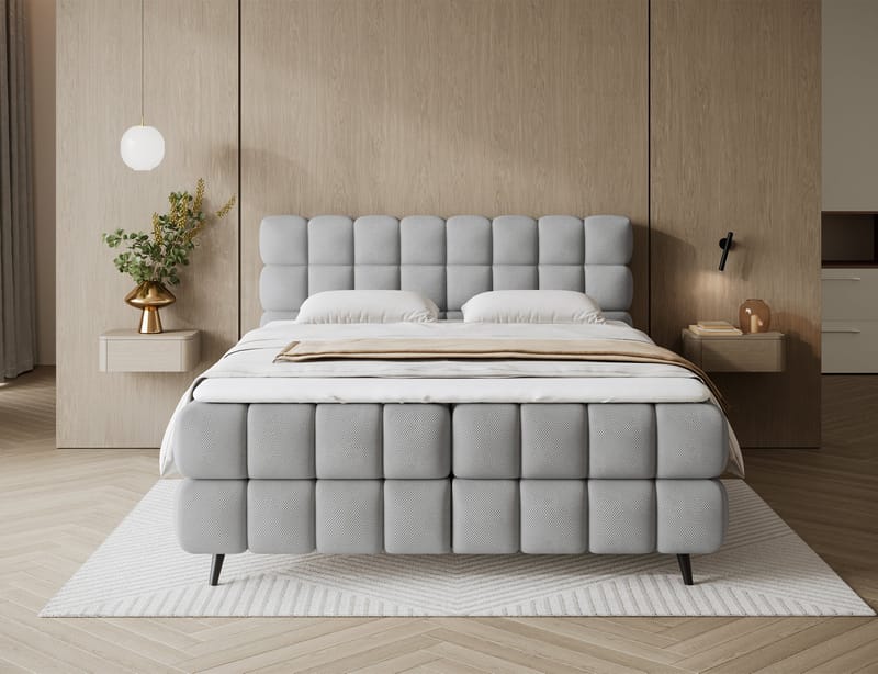 Sabeno sänkypaketti: Bubblig-jenkkisänky säilytystilalla 180x200 cm - Calmora 04 - Huonekalut - Sänky - Sängyt säilytystilalla