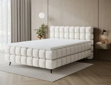 Sabeno sänkypaketti: Bubblig-jenkkisänky säilytystilalla 180x200 cm - musta - Huonekalut - Sänky - Sängyt säilytystilalla