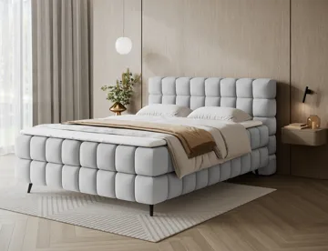 Sabeno sänkypaketti: Bubblig-jenkkisänky säilytystilalla 180x200 cm - Tonall 03 - Huonekalut - Sänky - Sängyt säilytystilalla