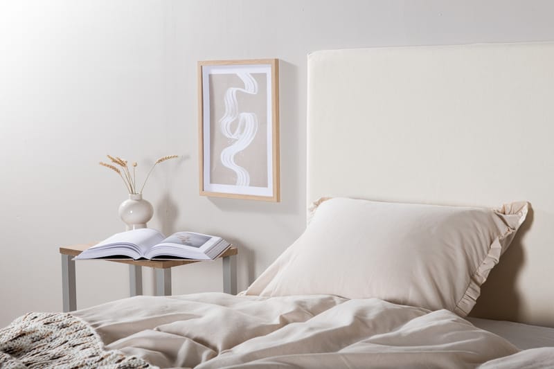 Saga Sängynpäädyn Päällinen 140x180 cm - Valkoinen - Huonekalut - Sänky - Sängyn lisävarusteet & sängynpäädyt
