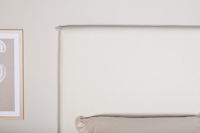 Saga Sängynpäädyn Päällinen 140x180 cm - Valkoinen - Huonekalut - Sänky - Sängyn lisävarusteet & sängynpäädyt