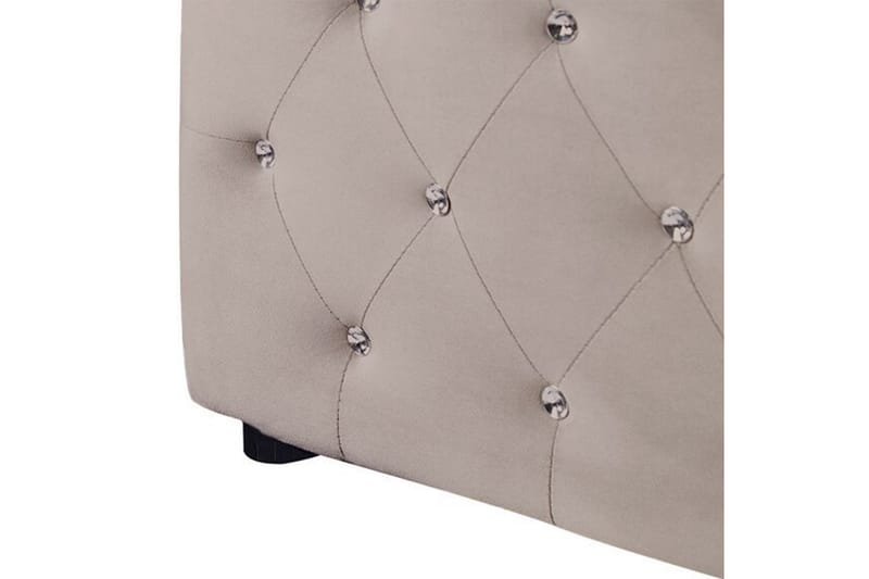 Saleux Sängynrunko 140x200 cm - Taupe - Huonekalut - Sänky - Sänkykehikot & sängynrungot