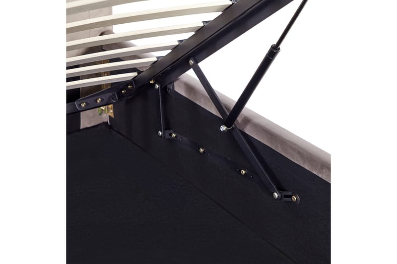 Saleux Sängynrunko 140x200 cm - Taupe - Huonekalut - Sänky - Sänkykehikot & sängynrungot