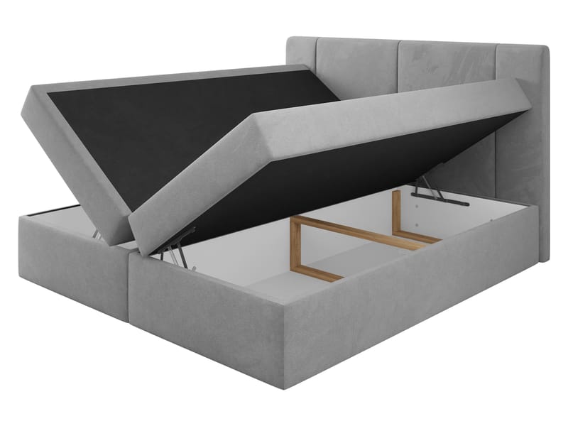 Salricus Jenkkisänky 140x200 cm Säilytystilalla - Huonekalut - Sänky - Sängyt säilytystilalla