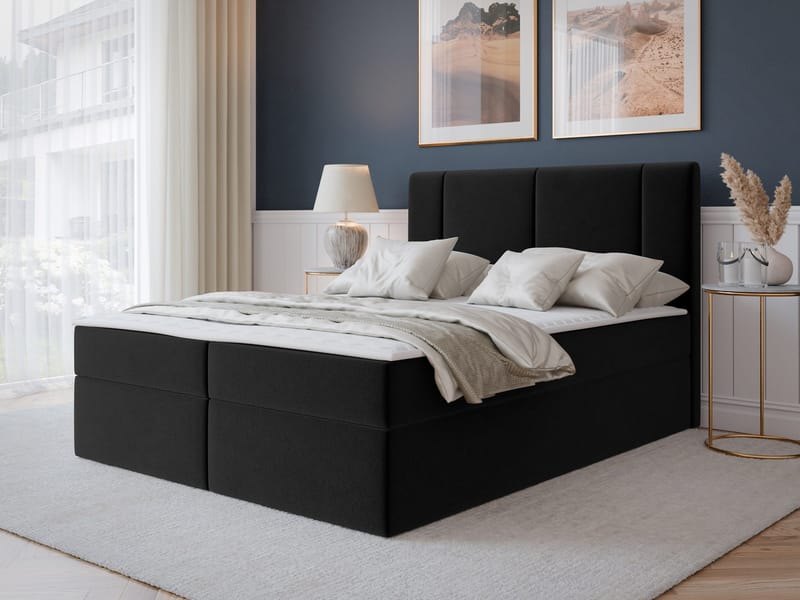 Salricus Jenkkisänky 140x200 cm Säilytystilalla - Huonekalut - Sänky - Sängyt säilytystilalla