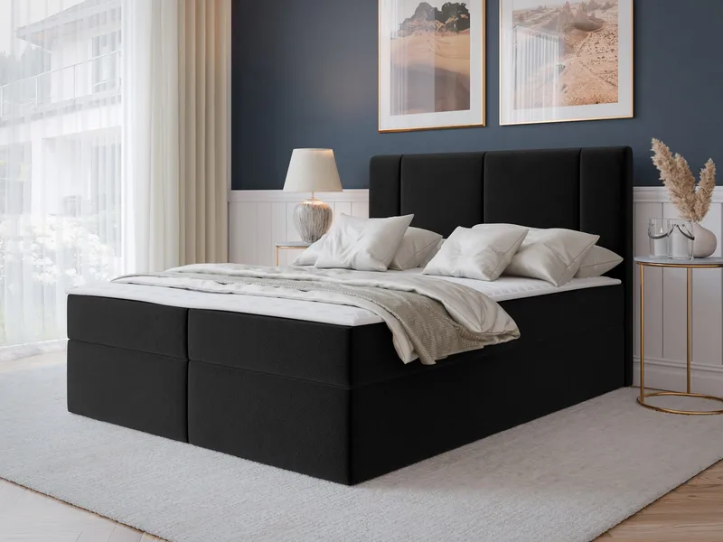 Salricus Jenkkisänky 140x200 cm Säilytystilalla - Huonekalut - Sänky - Sängyt säilytystilalla