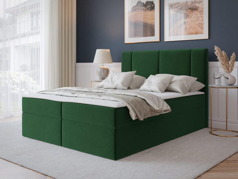 Salricus Jenkkisänky 160x200 cm Säilytystilalla - Huonekalut - Sänky - Sängyt säilytystilalla