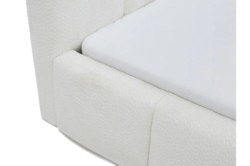 Salvenor Sängynrunko ja säilytystilalla 90x200 cm - Beige - Huonekalut - Sänky - Sänkykehikot & sängynrungot