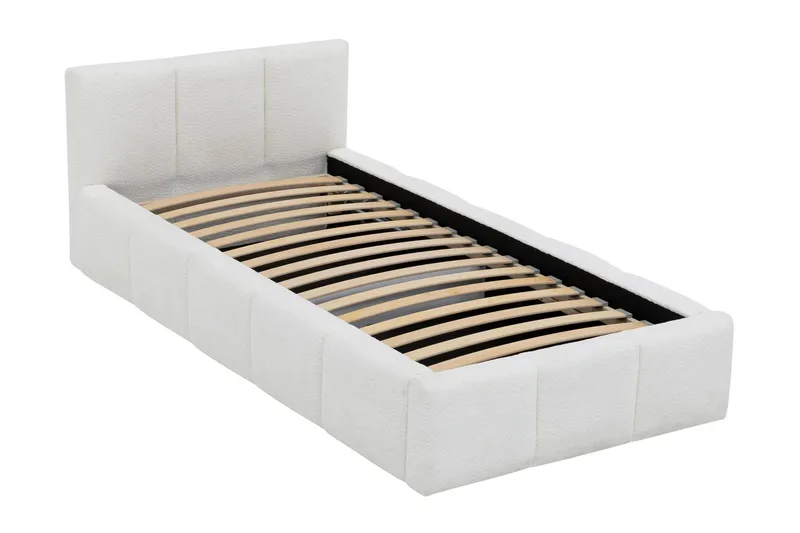 Salvenor Sängynrunko ja säilytystilalla 90x200 cm - Beige - Huonekalut - Sänky - Sänkykehikot & sängynrungot