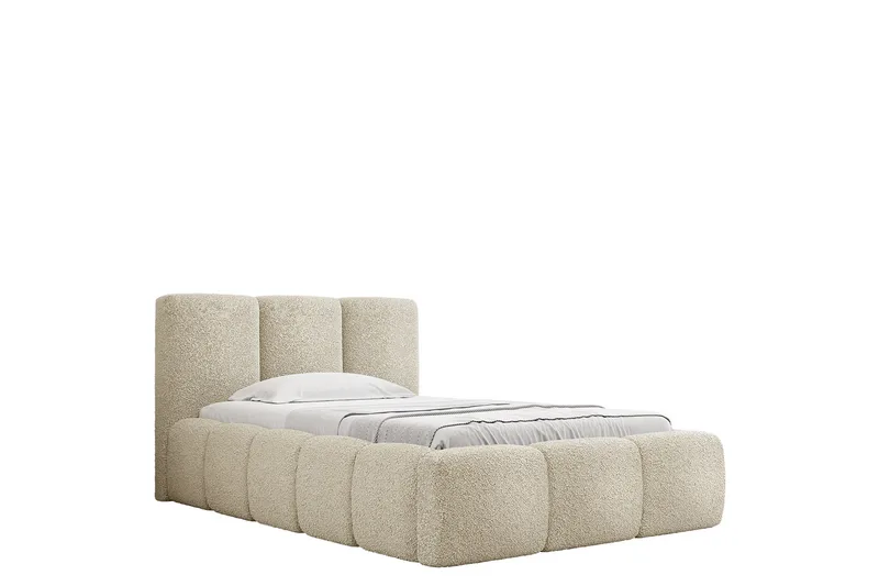 Salvenor Sängynrunko ja säilytystilalla 90x200 cm - Beige - Huonekalut - Sänky - Sänkykehikot & sängynrungot