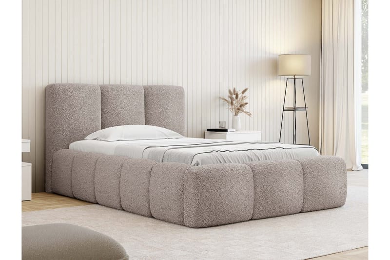 Salvenor Sängynrunko ja säilytystilalla 90x200 cm - Rosa - Huonekalut - Sänky - Sänkykehikot & sängynrungot