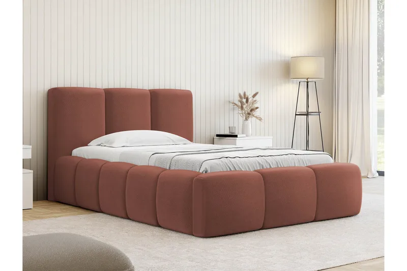 Salvenor Sängynrunko ja säilytystilalla 90x200 cm - Rosa - Huonekalut - Sänky - Sänkykehikot & sängynrungot