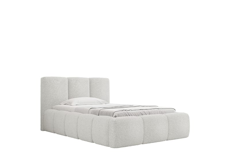 Salvenor Sängynrunko ja säilytystilalla 90x200 cm - Valkoinen - Huonekalut - Sänky - Sänkykehikot & sängynrungot