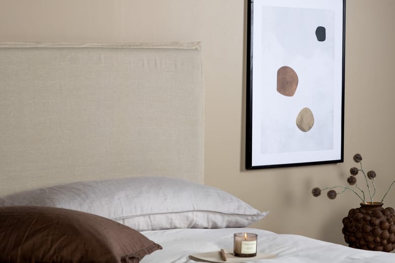 Signe Sängynpäädyn Päällinen 140x180 cm - Beige - Huonekalut - Sänky - Sängyn lisävarusteet & sängynpäädyt