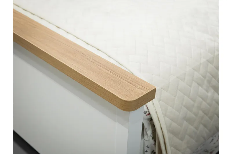 Storys Sängynrunko 200x90 cm - Valkoinen - Huonekalut - Sänky - Sänkykehikot & sängynrungot