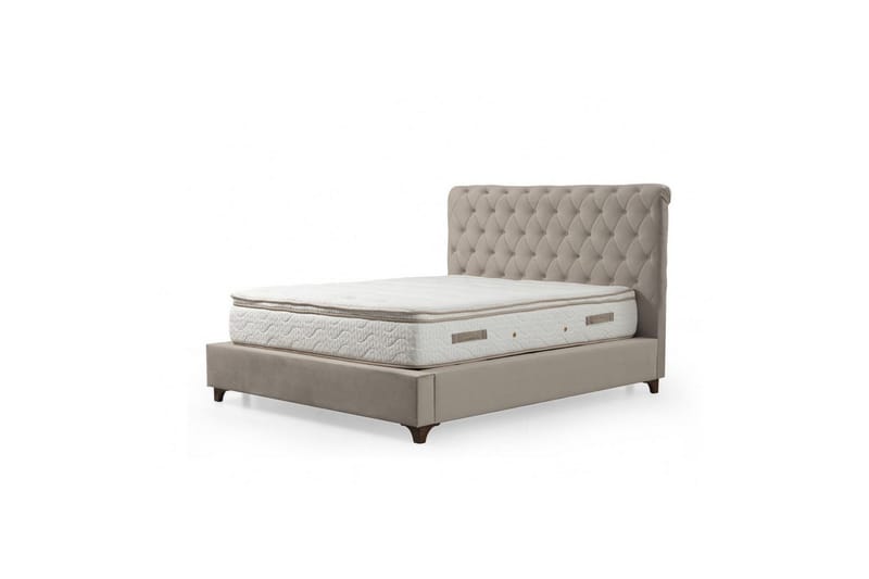 Subra täydellinen sänkypaketti - Beige - Huonekalut - Sänky - Sänkypaketti
