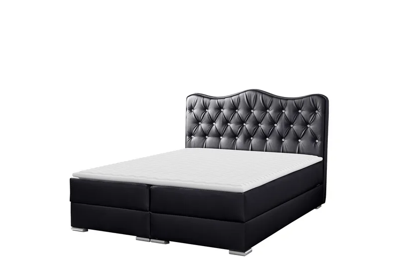 Sultan Sängpaketti Kontinentalsänky 180x200 cm, Musta