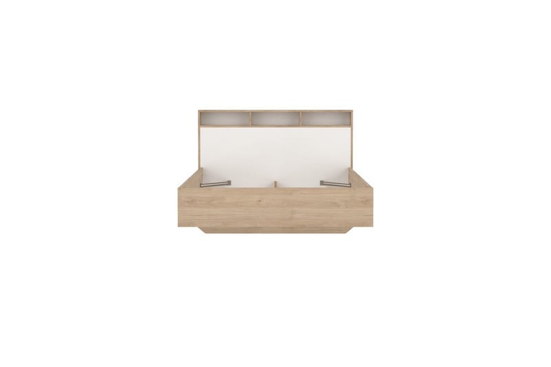 Sumita Sängynrunko 140x190 cm - Luonnonväri/Valkoinen - Huonekalut - Sänky - Sänkykehikot & sängynrungot