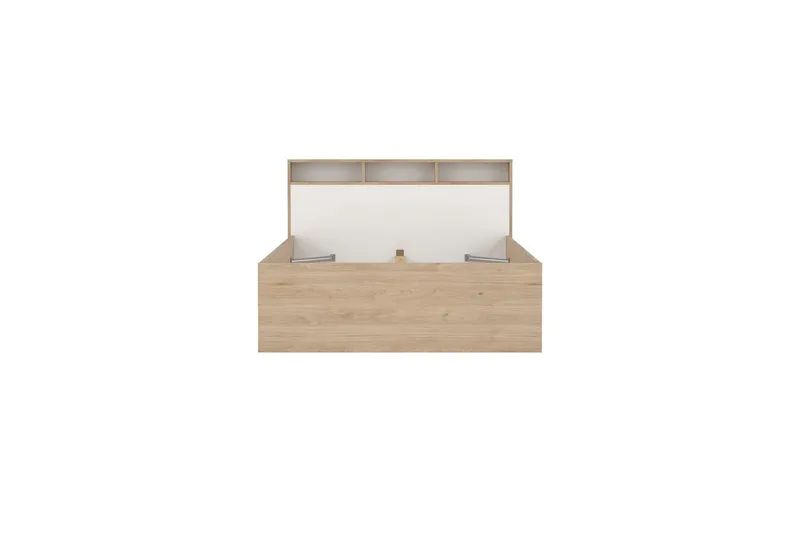 Sumita Sängynrunko 140x190 cm - Luonnonväri/Valkoinen - Huonekalut - Sänky - Sänkykehikot & sängynrungot