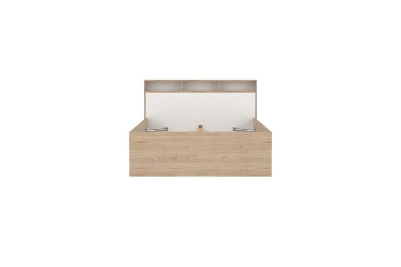 Sumita Sängynrunko 140x190 cm - Luonnonväri/Valkoinen - Huonekalut - Sänky - Sänkykehikot & sängynrungot